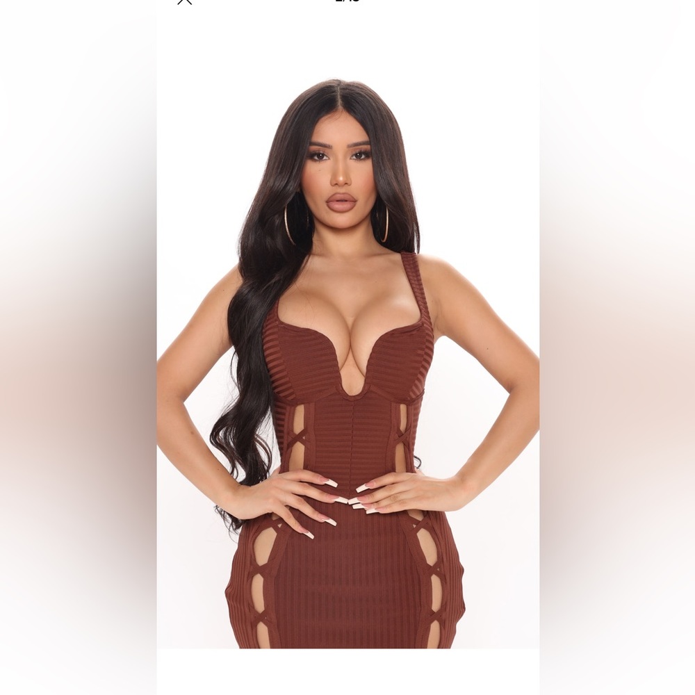Very sexy date night dress for Valentine’s Day Fashion Nova brand new size XL - Picture 2 of 7